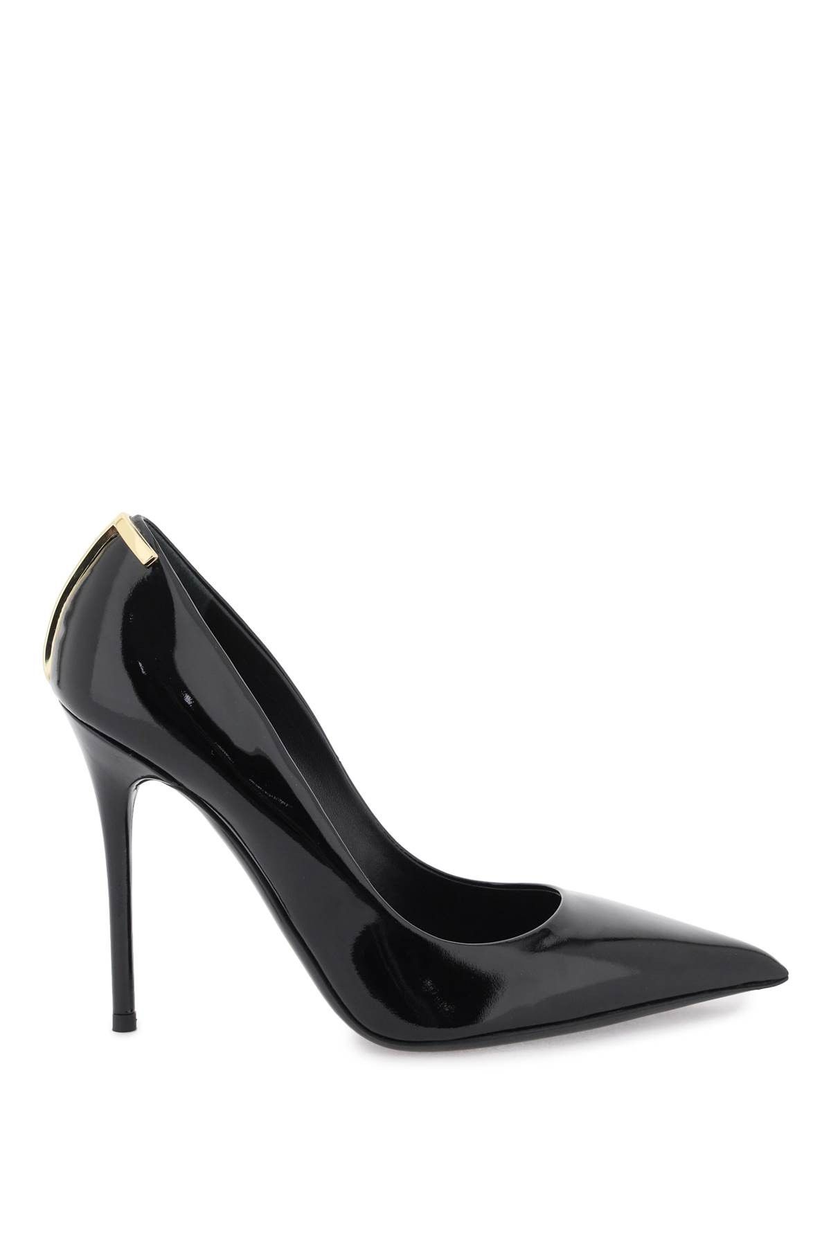 Tom Ford Tom ford 'iconic t' patent leather pumps | Grailed