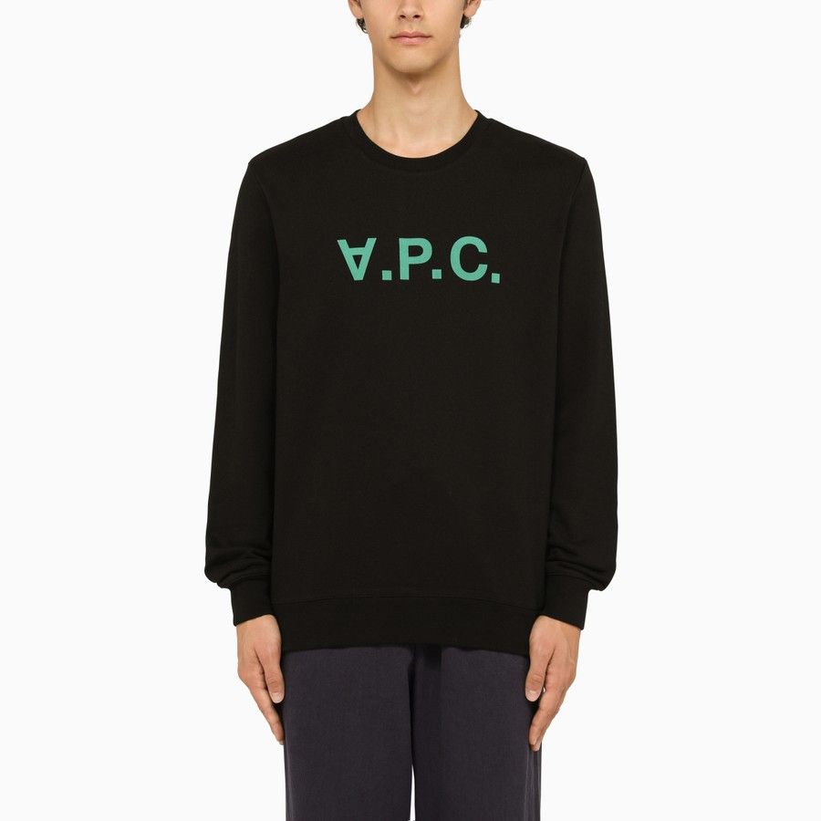 image of A P C O1D2Blof0124 Sweatshirt In Black, Men's (Size Small)