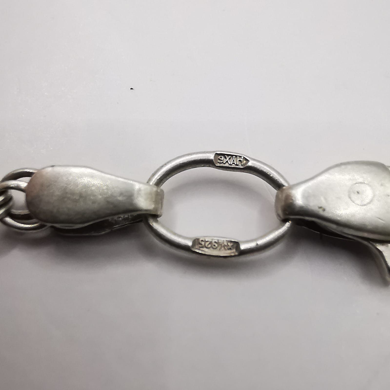 Sterling Silver Vintage Jewelry Chain, 925 Sterling Silver, Signed 10,85g Size ONE SIZE - 6 Thumbnail