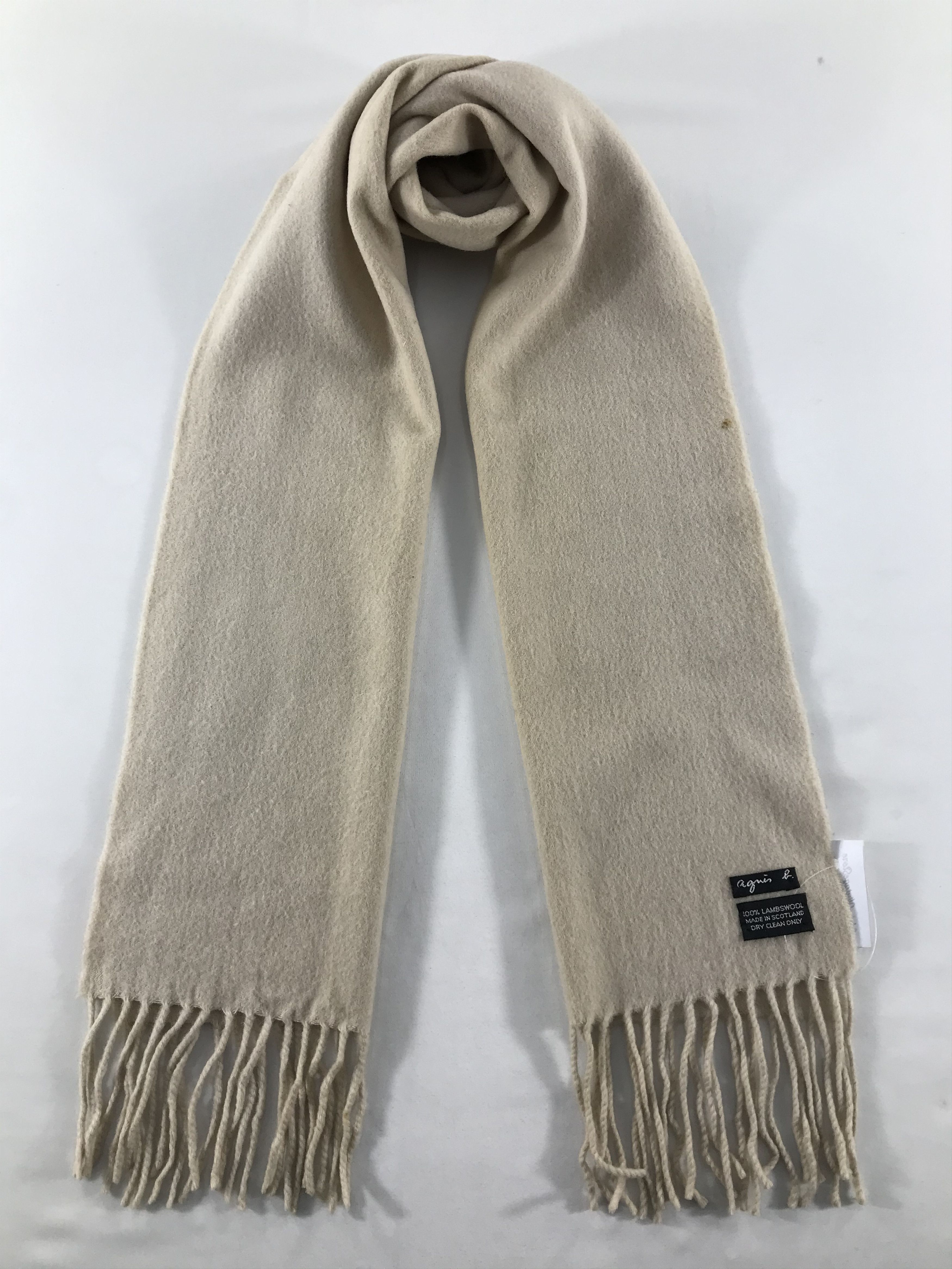 agnes b. Vintage Agnes B Scarf/Muffler/Neckwear MF1628 Size ONE SIZE - 1 Thumbnail