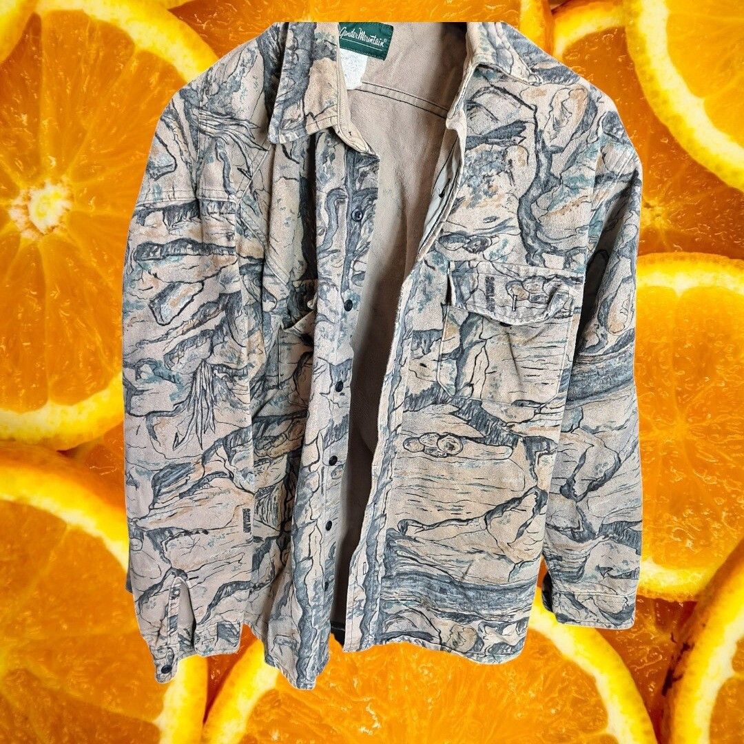 Other Gander Mountain Camo Button Up Long Sleeve Outdoor Shirt Jac Size US L / EU 52-54 / 3 - 2 Thumbnail