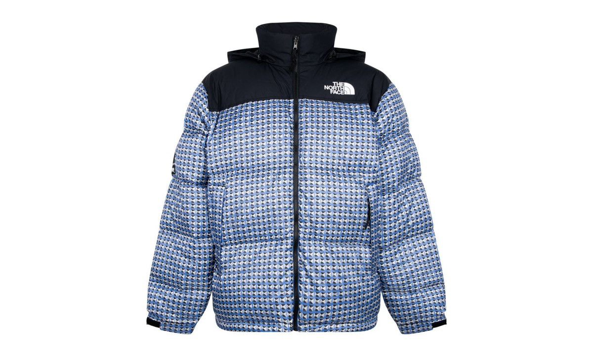 image of Supreme x The North Face Studded Nuptse Jacket Royal Blue, Men's (Size Small)