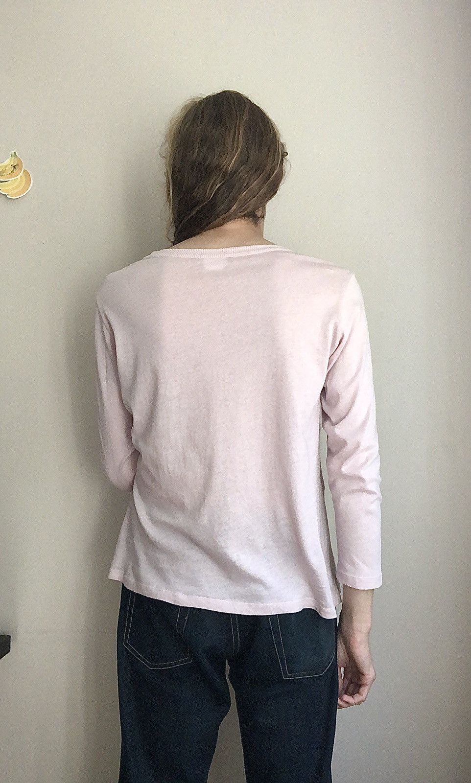 Dries Van Noten Dries Van Noten Vintage Pink Hidden Button Henley Size US S / EU 44-46 / 1 - 5 Thumbnail
