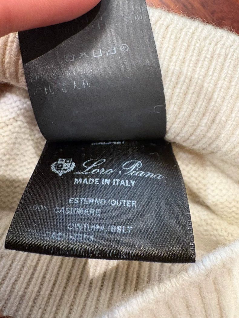 Loro Piana LORO PIANA Fine cashmere trousers Size 25" / US 0 / IT 36 - 9 Thumbnail