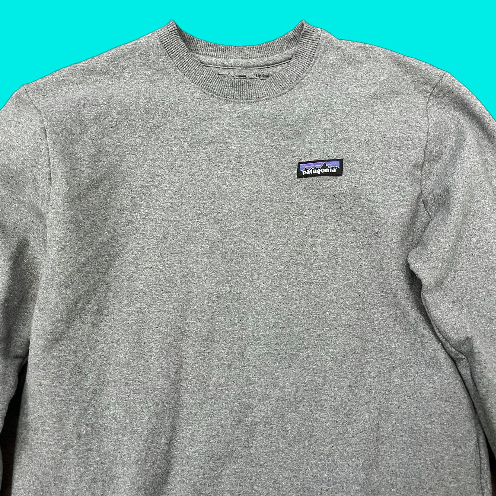 Patagonia Patagonia Sweatshirt Pullover Crew Gray Mens Small Regular Fit Size US S / EU 44-46 / 1 - 1 Thumbnail