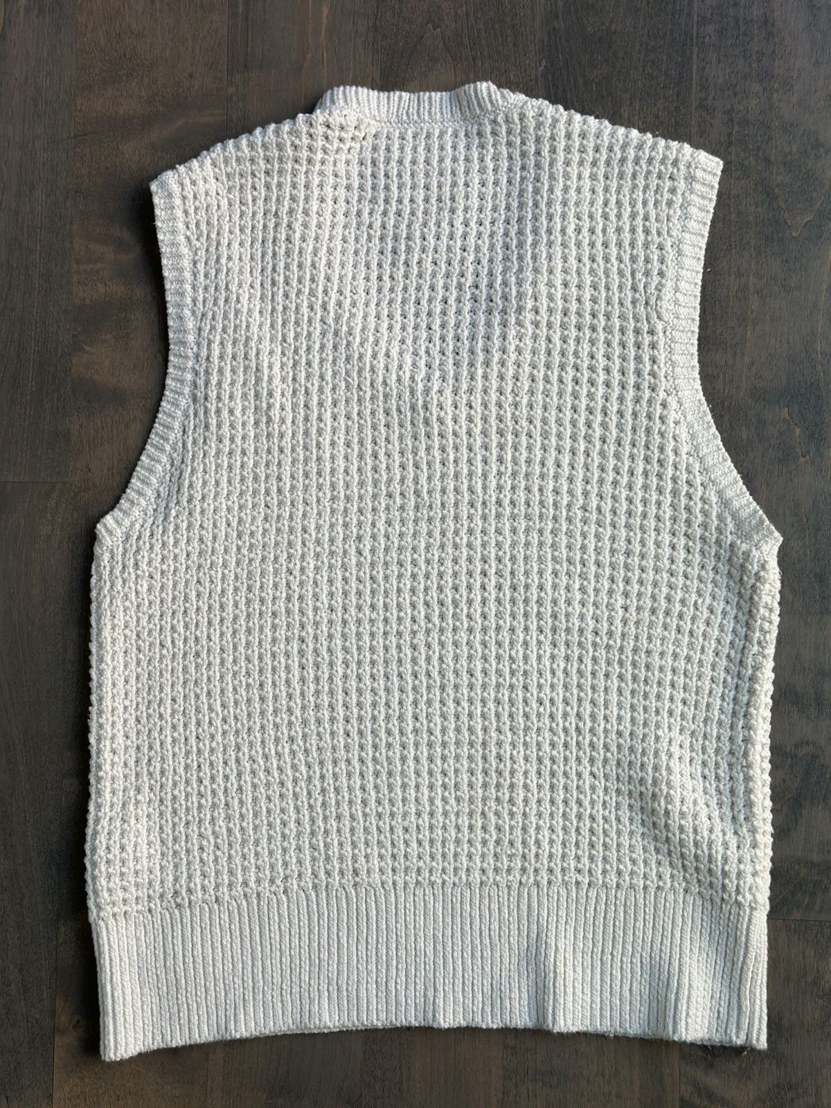 Aime Leon Dore Aime Leon Dore F/W 2023 White Knitted Vest Size US M / EU 48-50 / 2 - 12 Thumbnail
