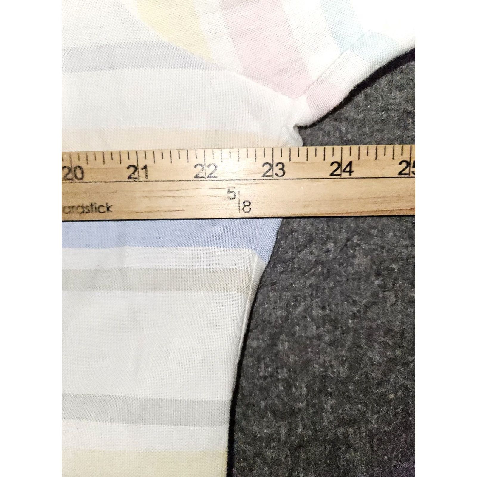 Vintage VINTAGE Ruddock Bros Shirt Men's XL White Tail Striped USA Button Up Size US L / EU 52-54 / 3 - 3 Thumbnail