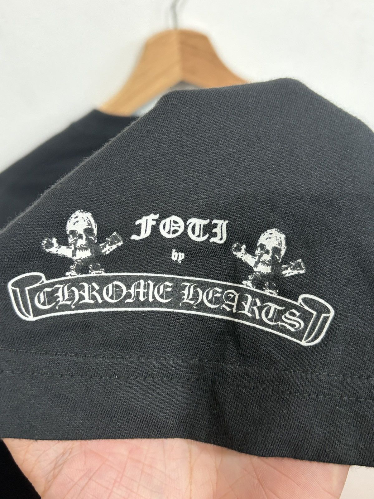Chrome Hearts Chrome Hearts Foti Tic Tac Toe L/S Tee Size US M / EU 48-50 / 2 - 7 Thumbnail