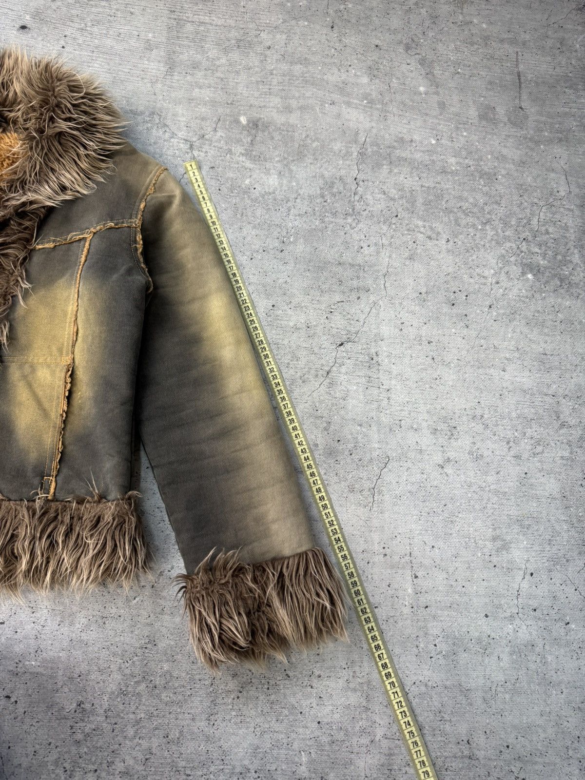 If Six Was Nine Japan fur faux jeans jacket IfSixWasNine LGB style VTG Size L / US 10 / IT 46 - 8 Thumbnail