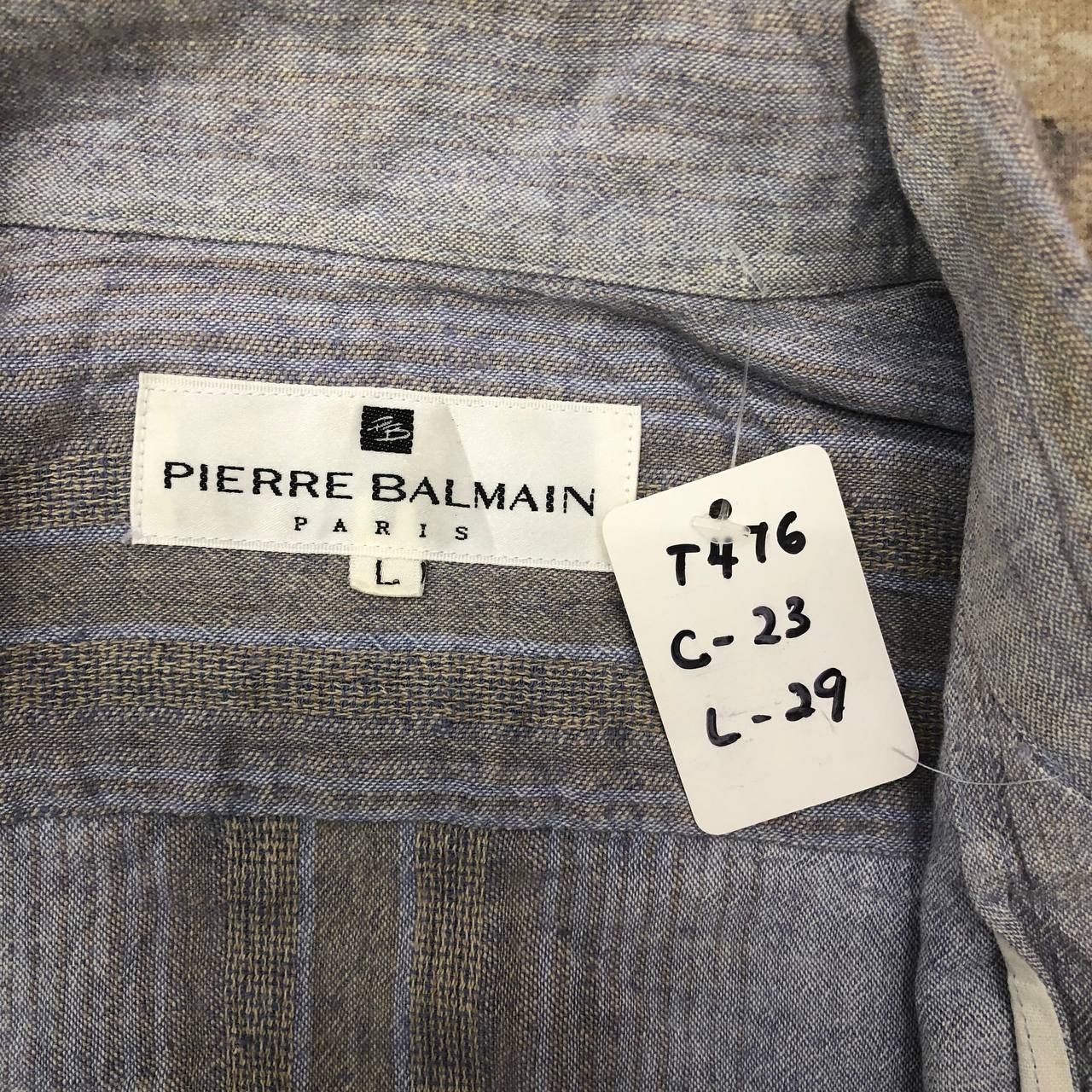 Pierre Balmain T476 PIERRE BALMAIN PARIS BOWLING SHIRTS Size US L / EU 52-54 / 3 - 5 Thumbnail
