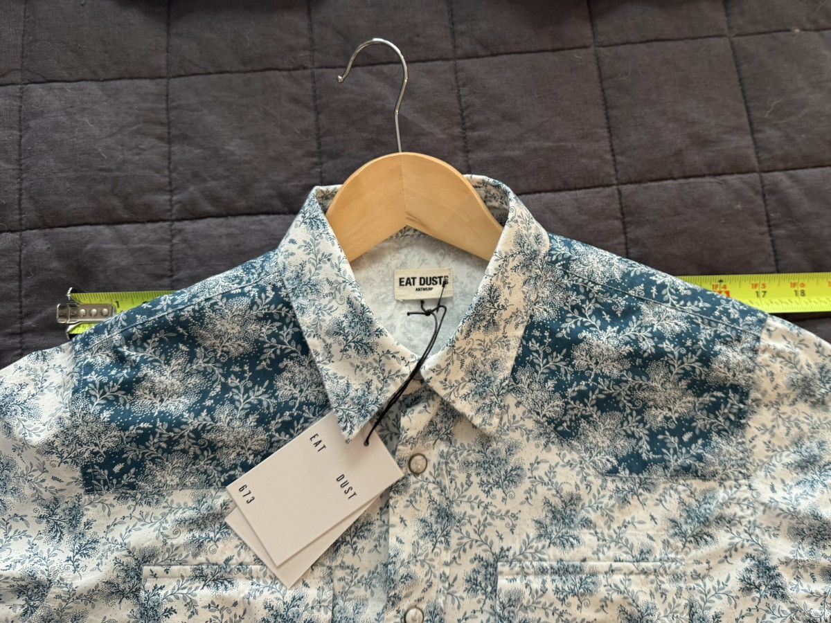 Eat Dust White and blue Eat Dust shirt, NWT Size US S / EU 44-46 / 1 - 9 Thumbnail