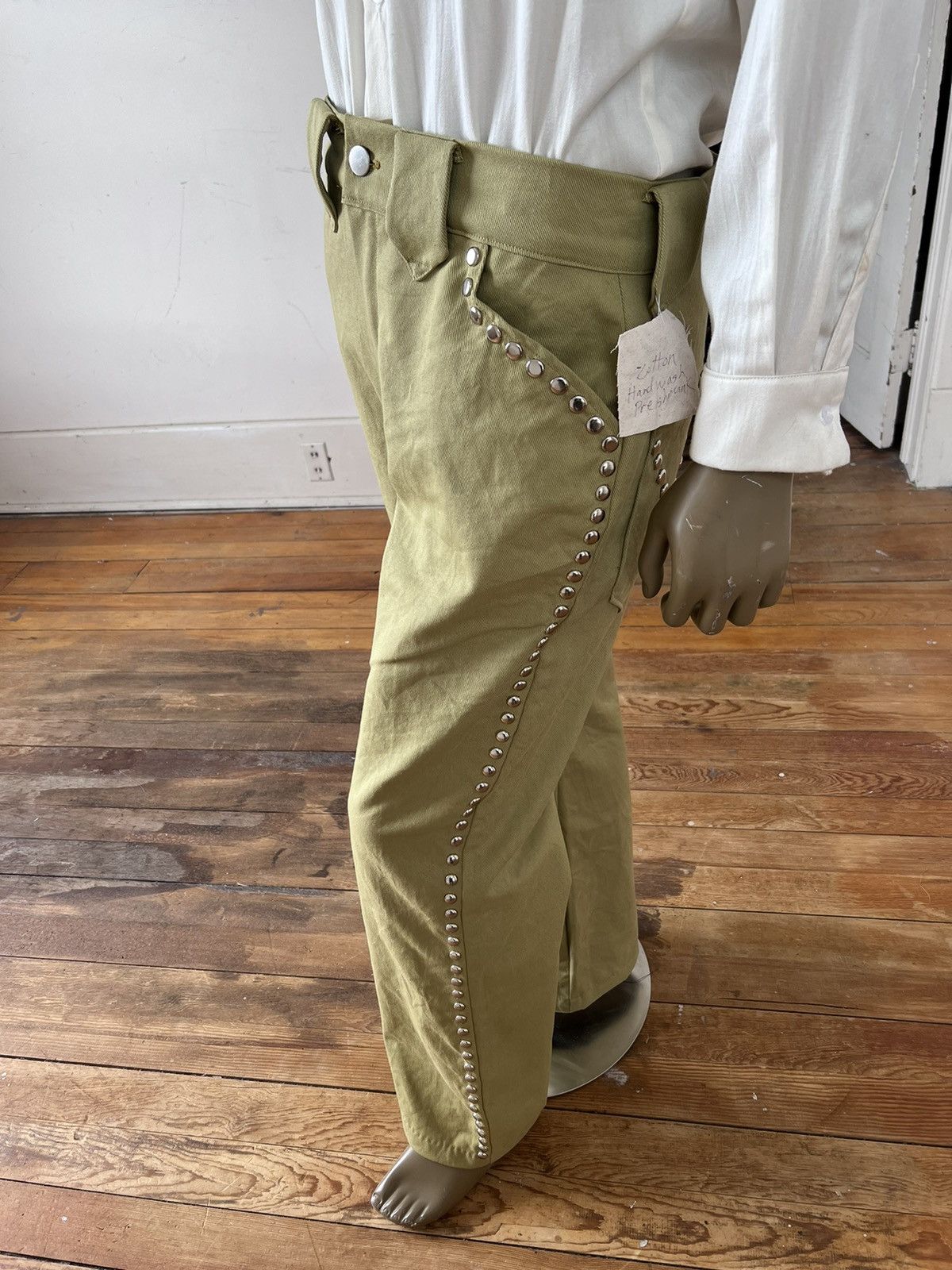 Other Men’s Studded Western Motorcycle Suit 41 -42 by Herman USA Size 42R - 4 Thumbnail