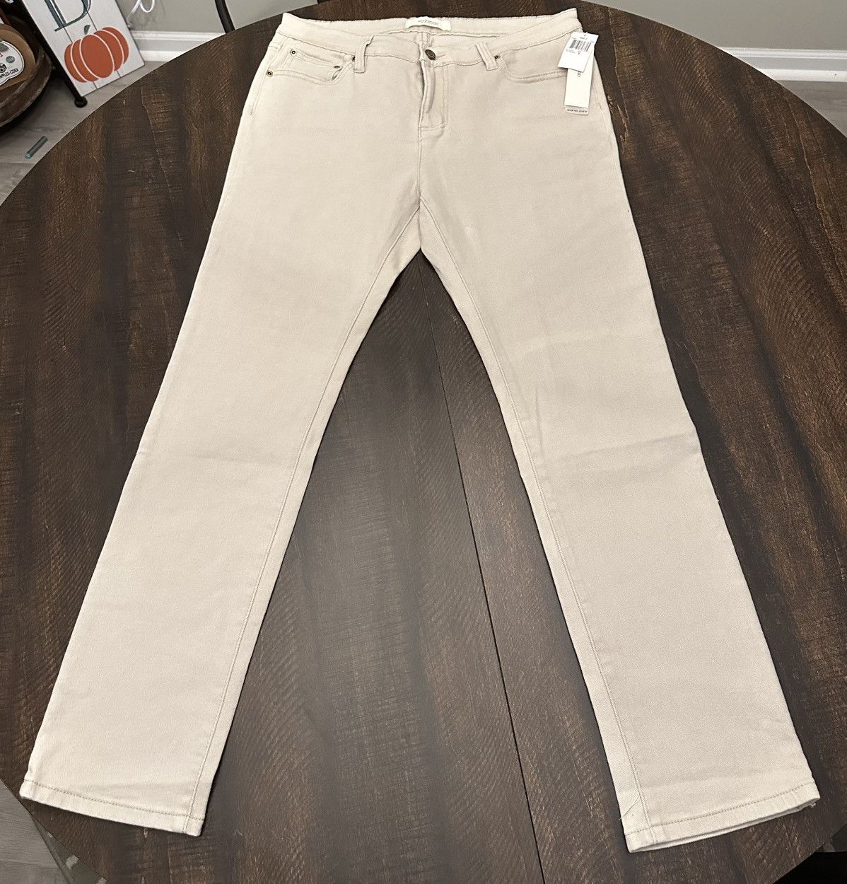 Other NWT Workshop Andrea Jovine Women’s Beige Pants-Size 12 Size 34" / US 12 / IT 48 - 1 Thumbnail
