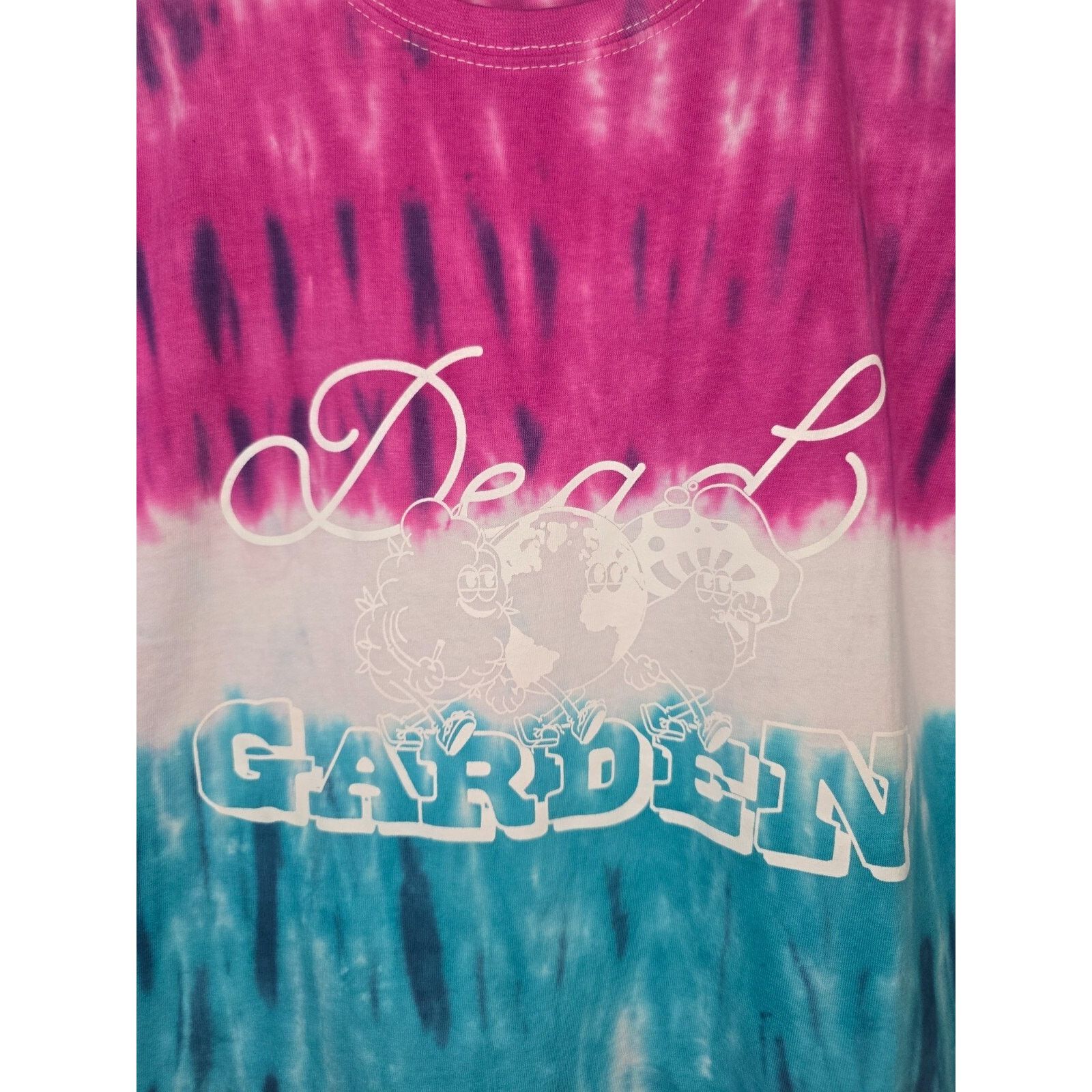 Vintage Dead Garden Shirt Tie Dye Tee Purple Blue BVD KVRMA Large Size US L / EU 52-54 / 3 - 2 Thumbnail