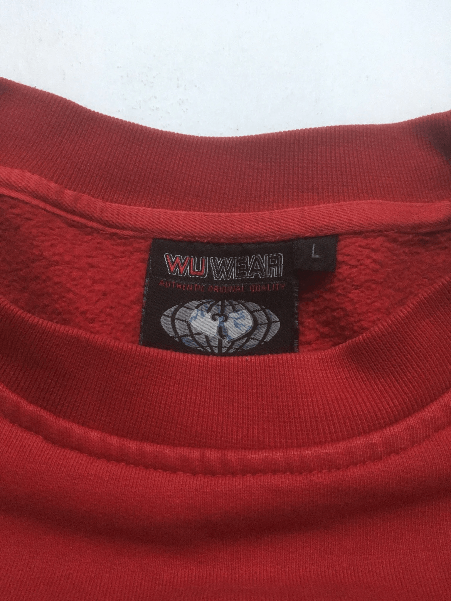 Wu-Tang Clan WU WEAR sweatshirt, vintage Wu Tang Clan 90s hip hop 1990s L Size US L / EU 52-54 / 3 - 2 Thumbnail
