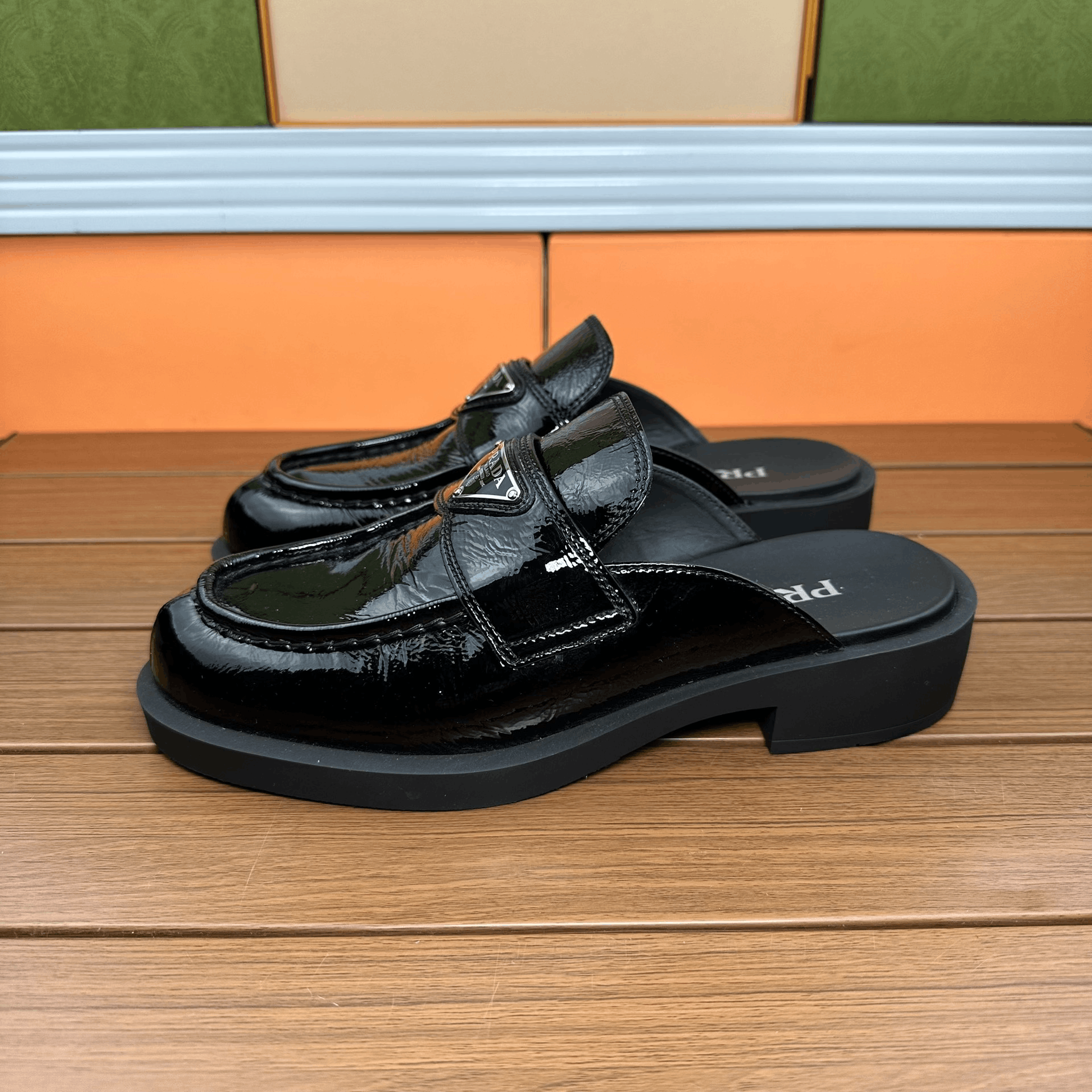 Prada Prada Patent Sandals it_37-5 Women Size US 7.5 / IT 37.5 - 1 Thumbnail