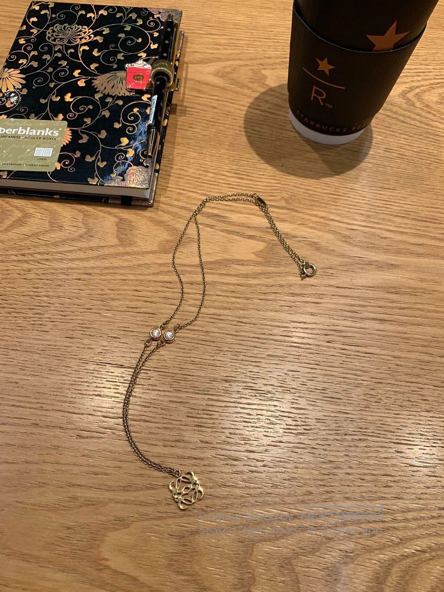 Loewe Loewe Classic Logo Necklace. Size ONE SIZE - 1 Thumbnail