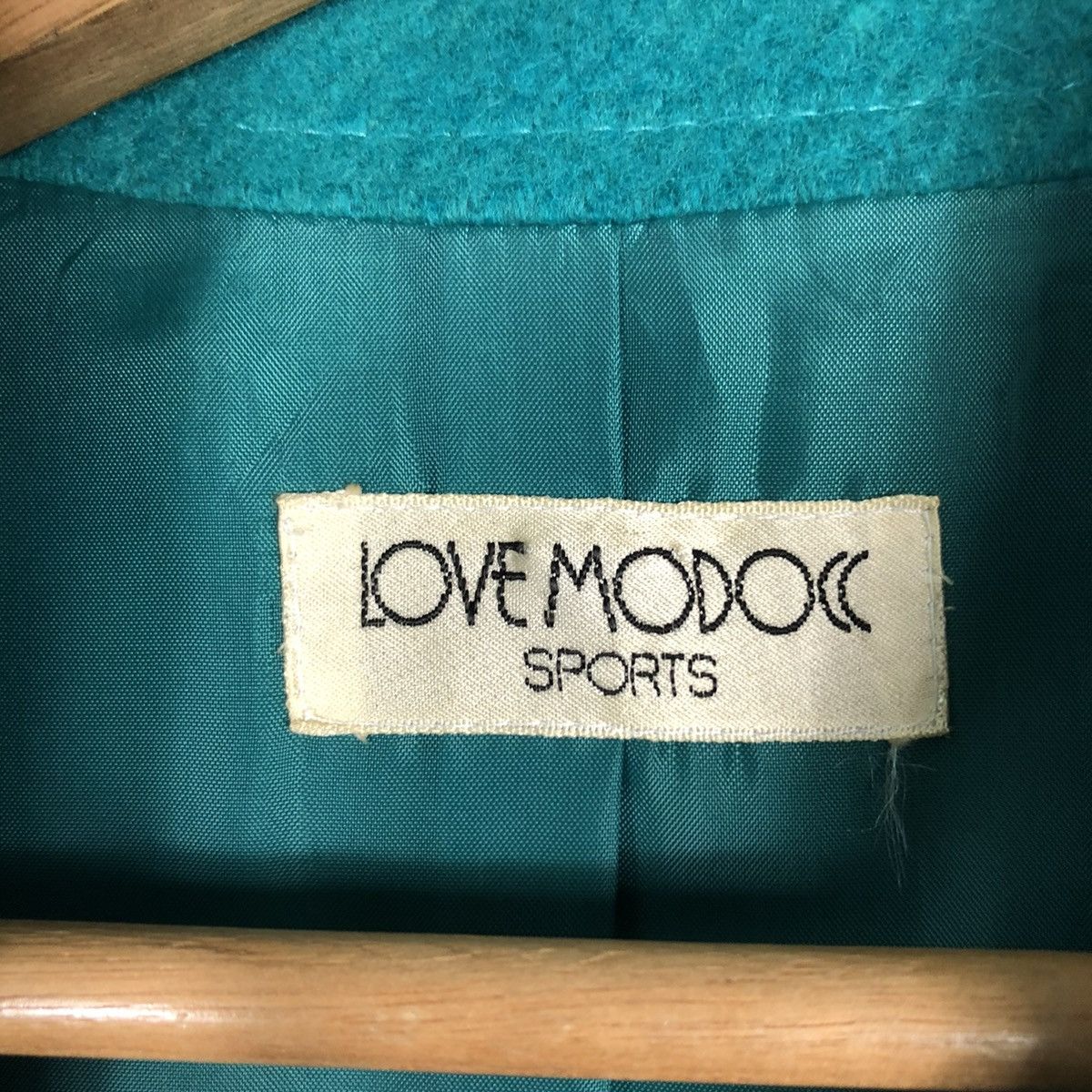 Japanese Brand 🔥VINTAGE WOOL BOMBER JACKET LOVE MODOCC SPORTS Size US M / EU 48-50 / 2 - 17 Thumbnail