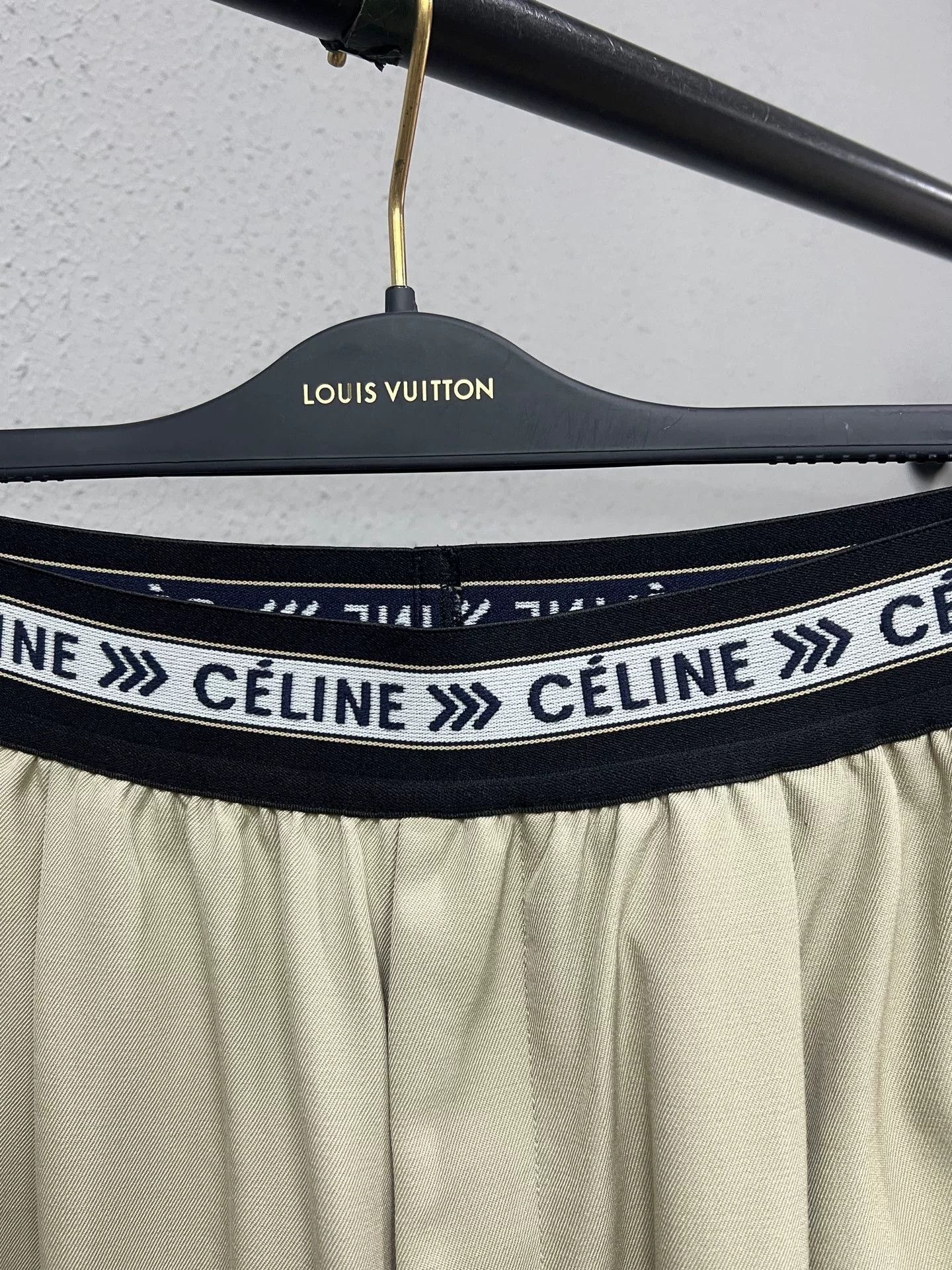 Celine Celine Wool Wide-Leg Pants with Waist Belt Size US S / EU 44-46 / 1 - 3 Thumbnail