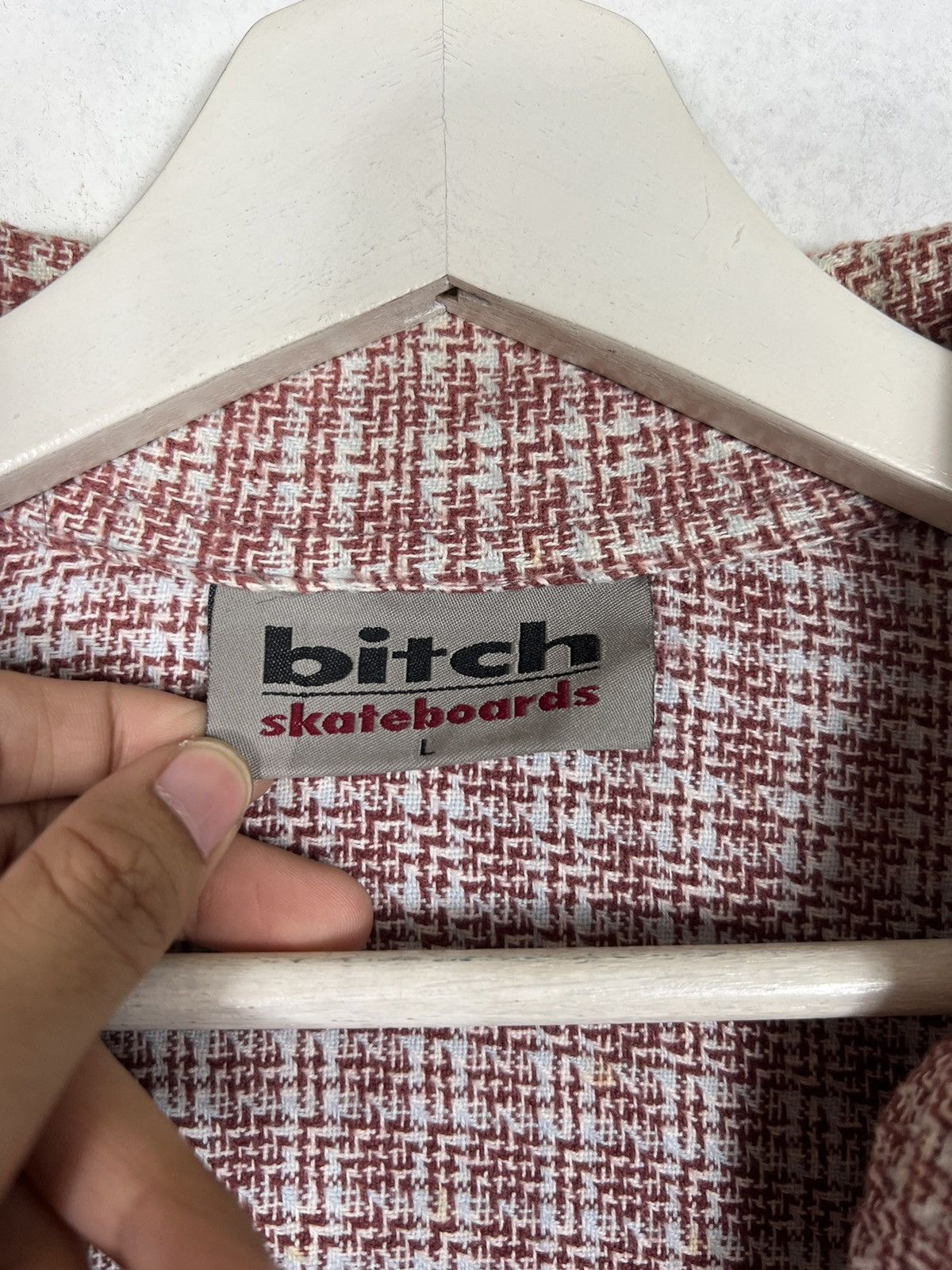 Santa Cruz Skateboards 🔥 VINTAGE BITCH SKATEBOADS ANORAK SHIRTS Size US L / EU 52-54 / 3 - 11 Thumbnail