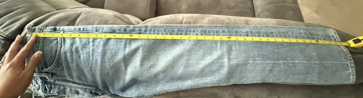 Rhude Rhude x McLaren Denim Embroidered Jean Size 32, color Blue Size US 32 / EU 48 - 15 Thumbnail