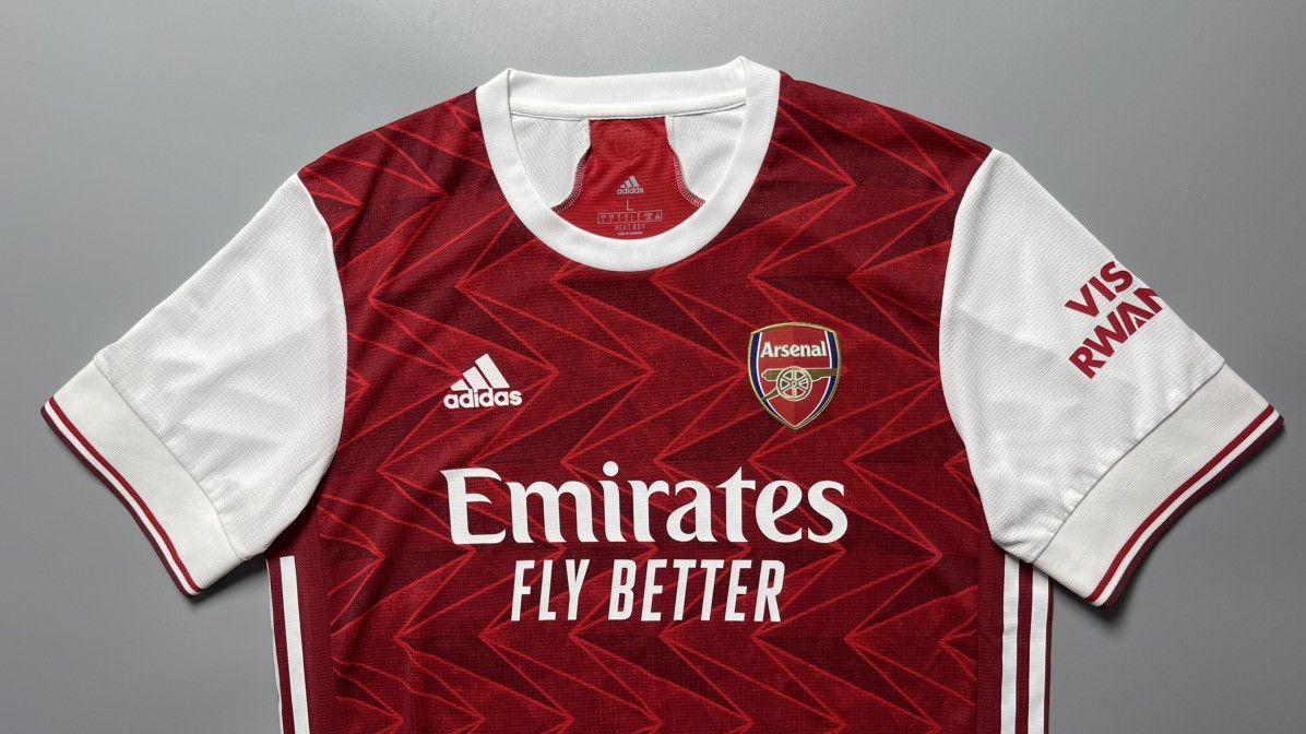 Vintage ARSENAL ADIDAS 2020/2021 SOCCER HOME JERSEY #78 LEWIS-SKELLY Size US L / EU 52-54 / 3 - 3 Thumbnail