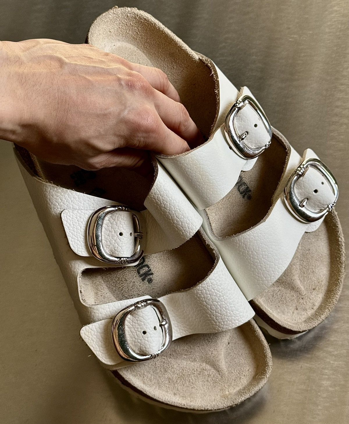Chrome Hearts Chrome Hearts - Birkenstock Arizona - Leather Sandals Size US 7 / EU 40 - 24 Thumbnail