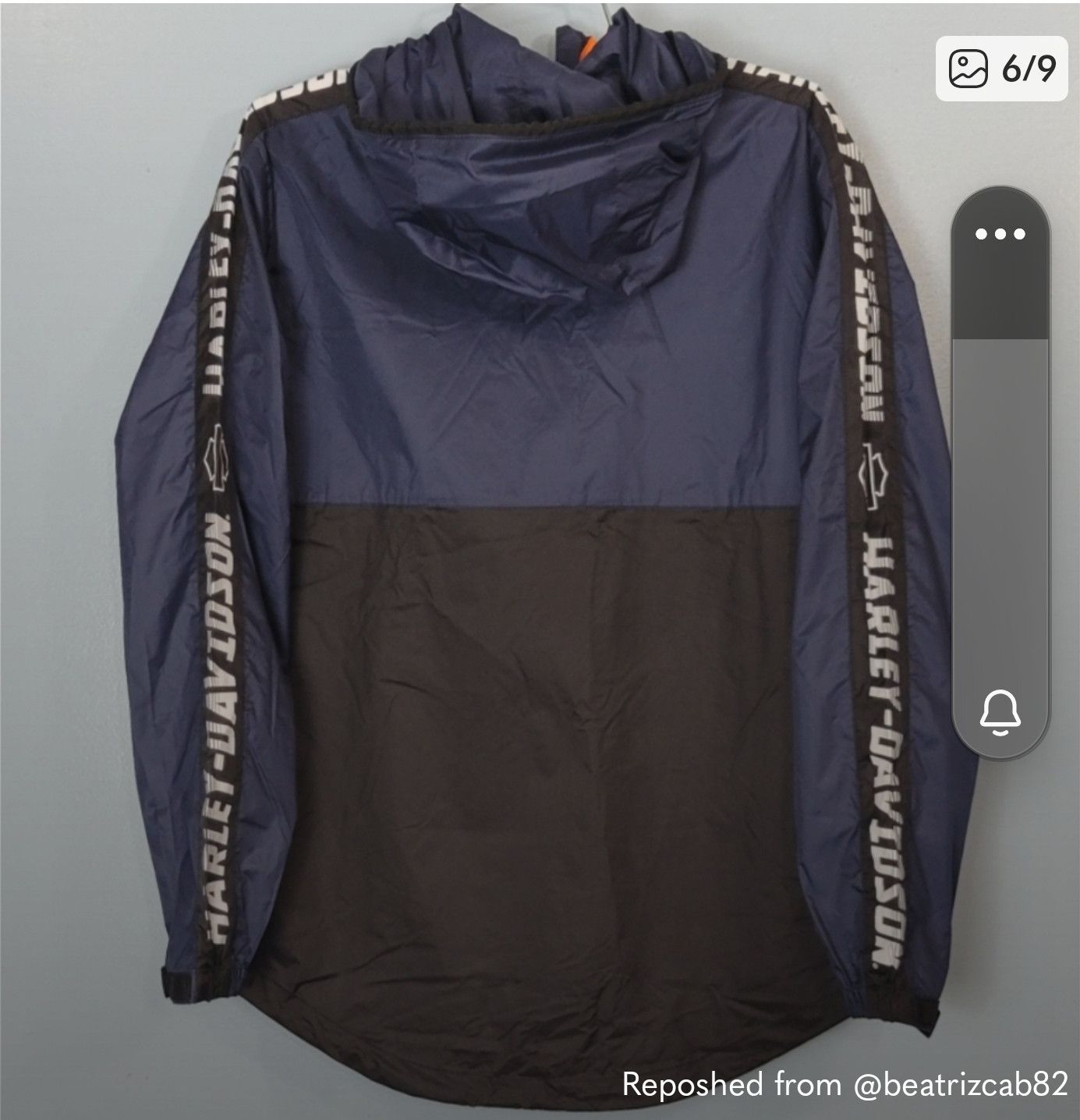 Harley Davidson Harley Davidson nylon slim fit windbreaker rain jacket Size US M / EU 48-50 / 2 - 2 Thumbnail