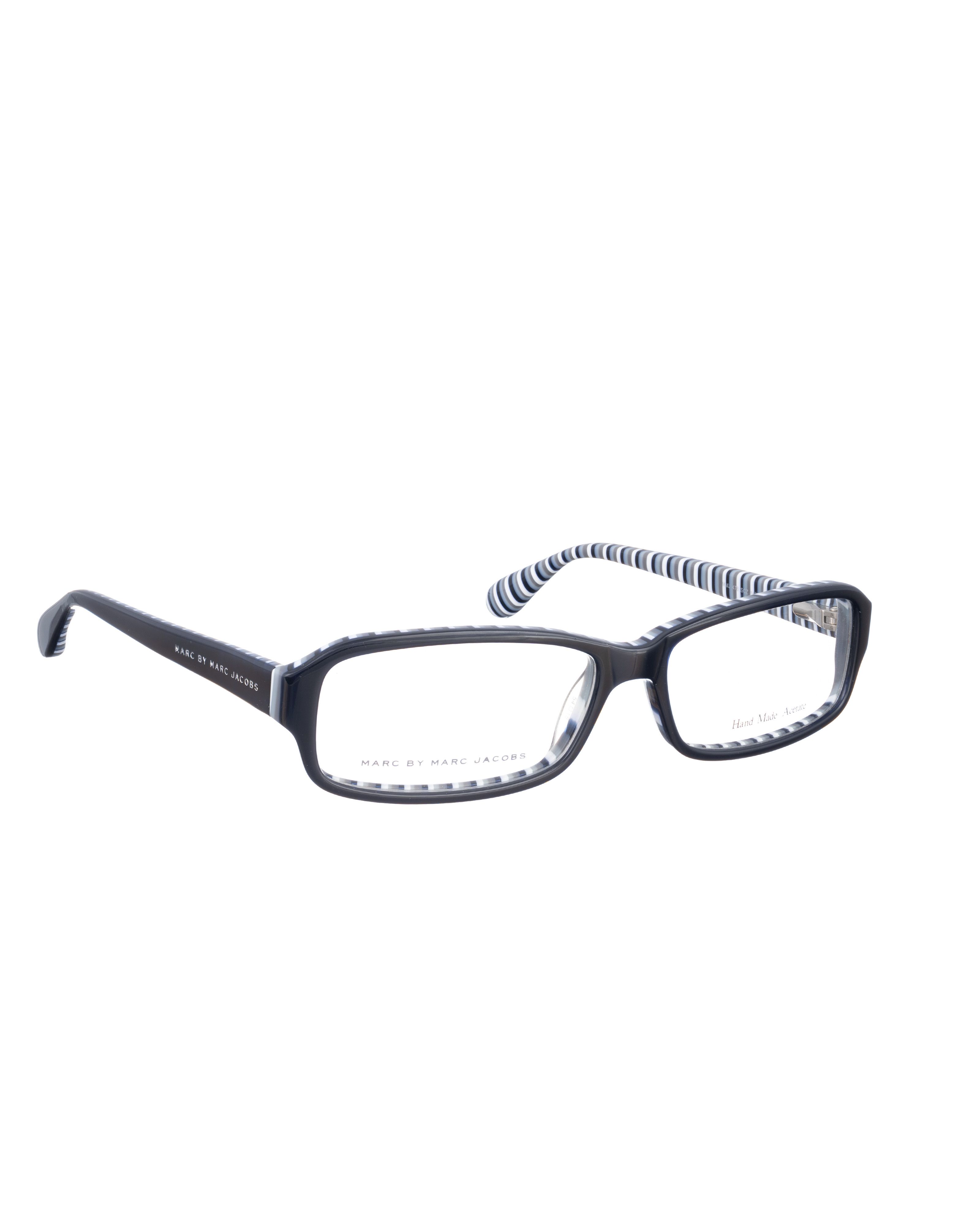 Marc by Marc Jacobs 00s Black Glasses with Stripes