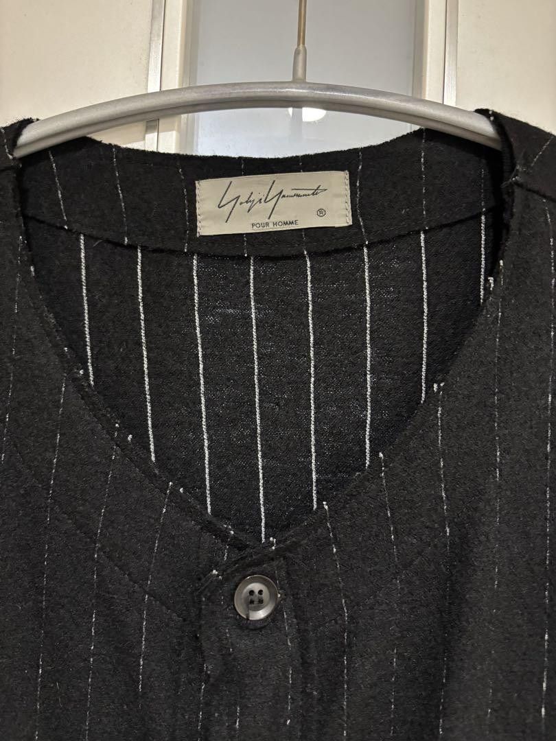 Yohji Yamamoto yohji yamamoto POUR HOMME Thick Navy Long Cardigan Size US L / EU 52-54 / 3 - 3 Thumbnail