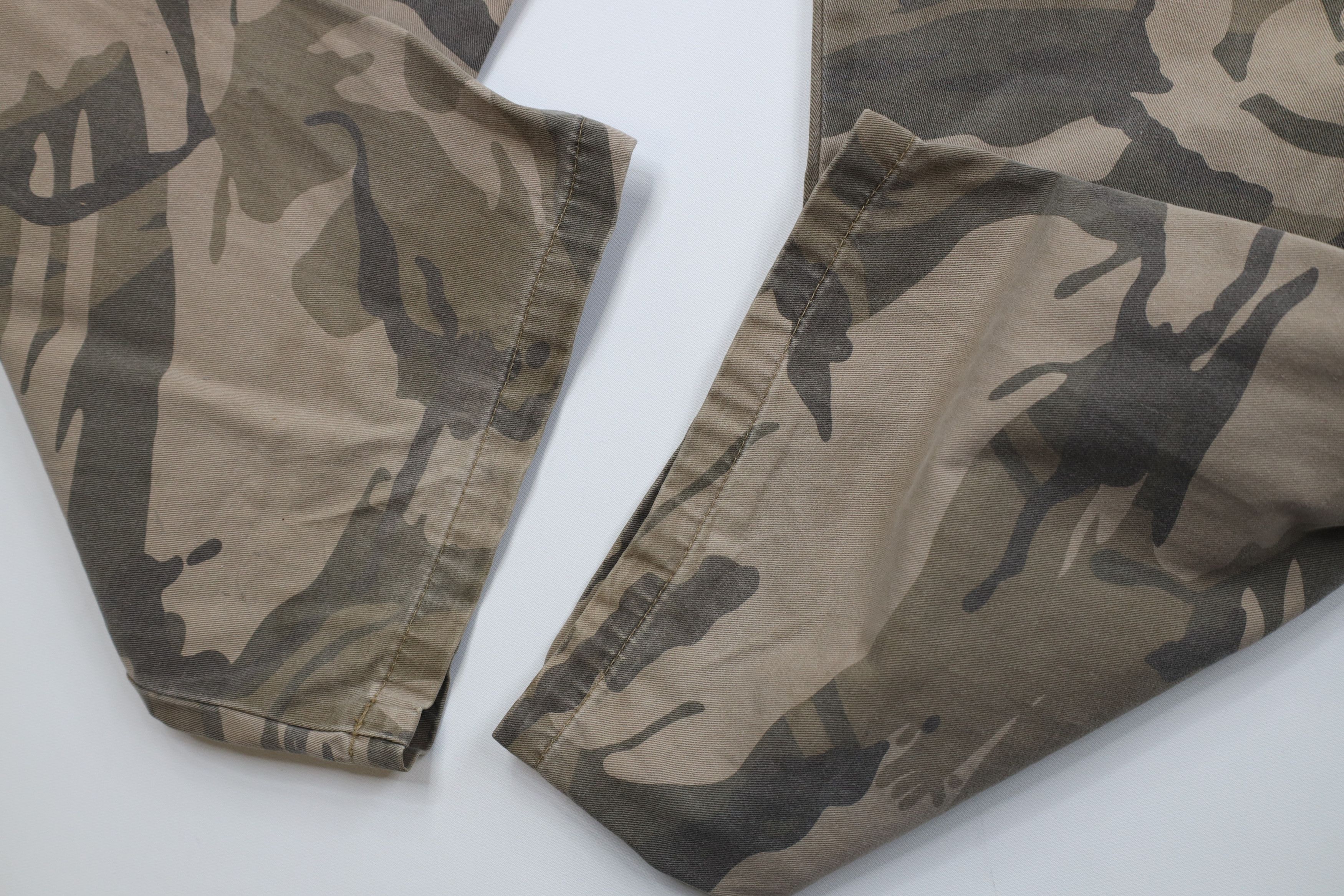 Wrangler Vintage Y2K Wrangler Baggy Wide Leg Camouflage Cargo Pants Size US 42 / EU 58 - 6 Thumbnail