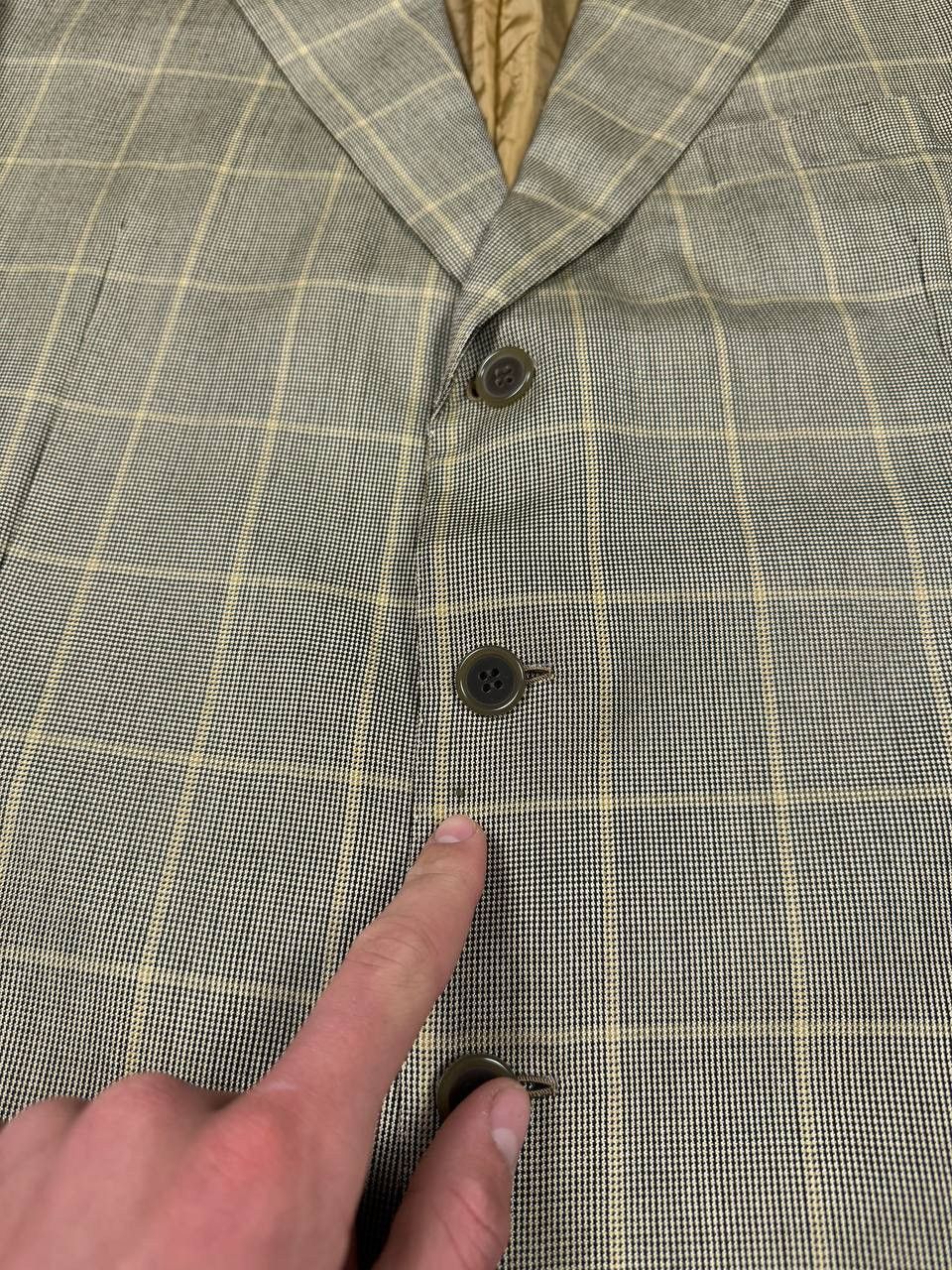 Brioni Brioni Traiano Wool Linen 3 Button Mens Blazer Size 56R Size 54R - 17 Thumbnail