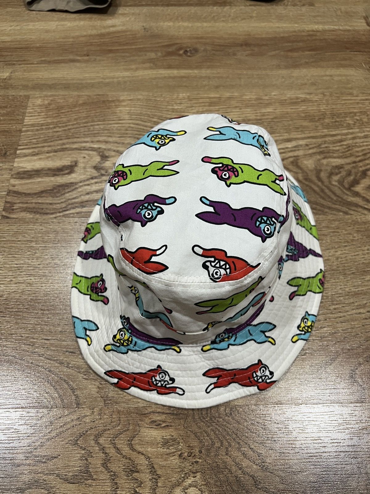 帽子 HUF x Ice Cream Running Dog Bucket Hat 28337486_57819556_600.jpg