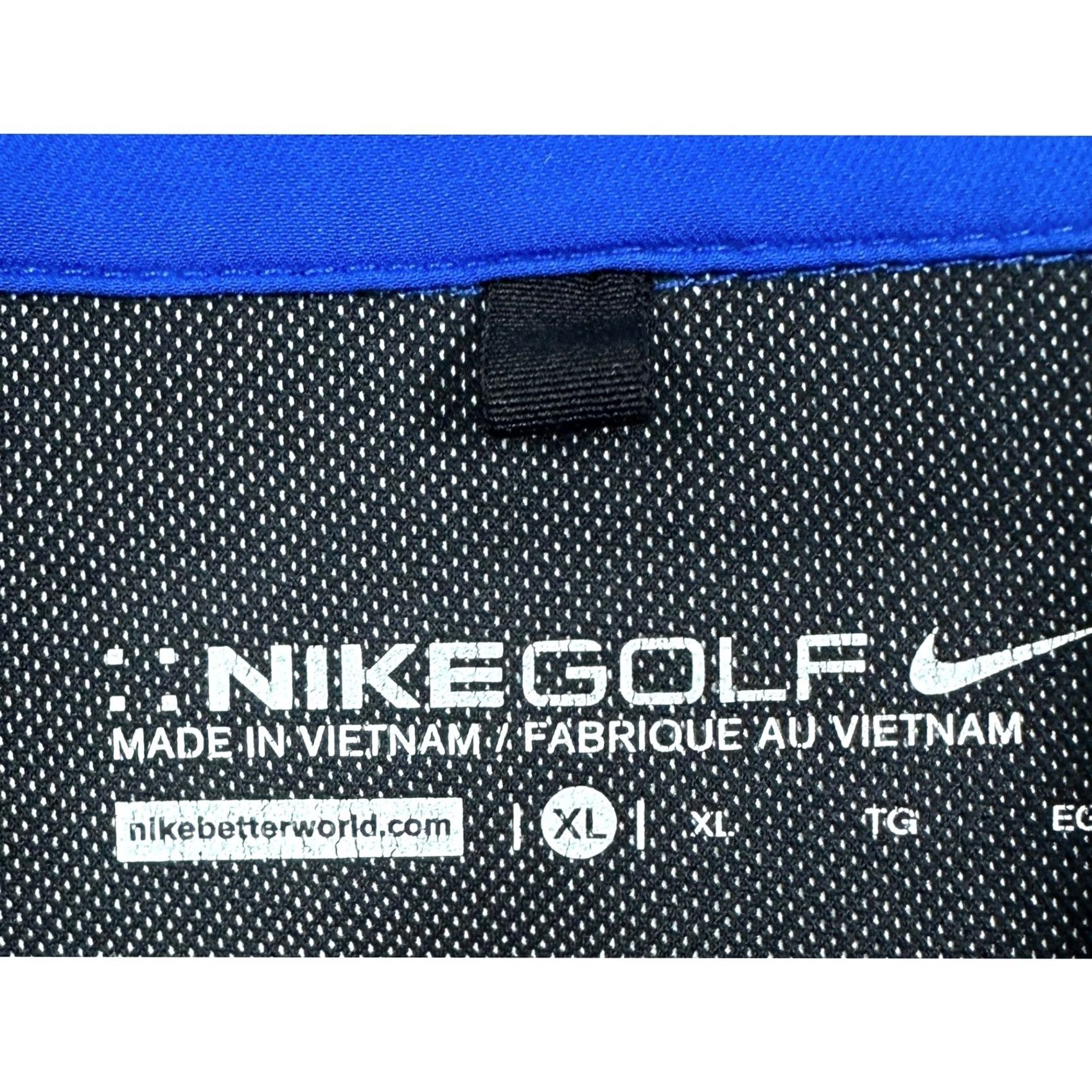 Nike Nike Golf Jacket Pullover Men XL Blue 1/4 Zip Long Sleeve Swoosh Outdoor Activewear Size US XL / EU 56 / 4 - 5 Thumbnail