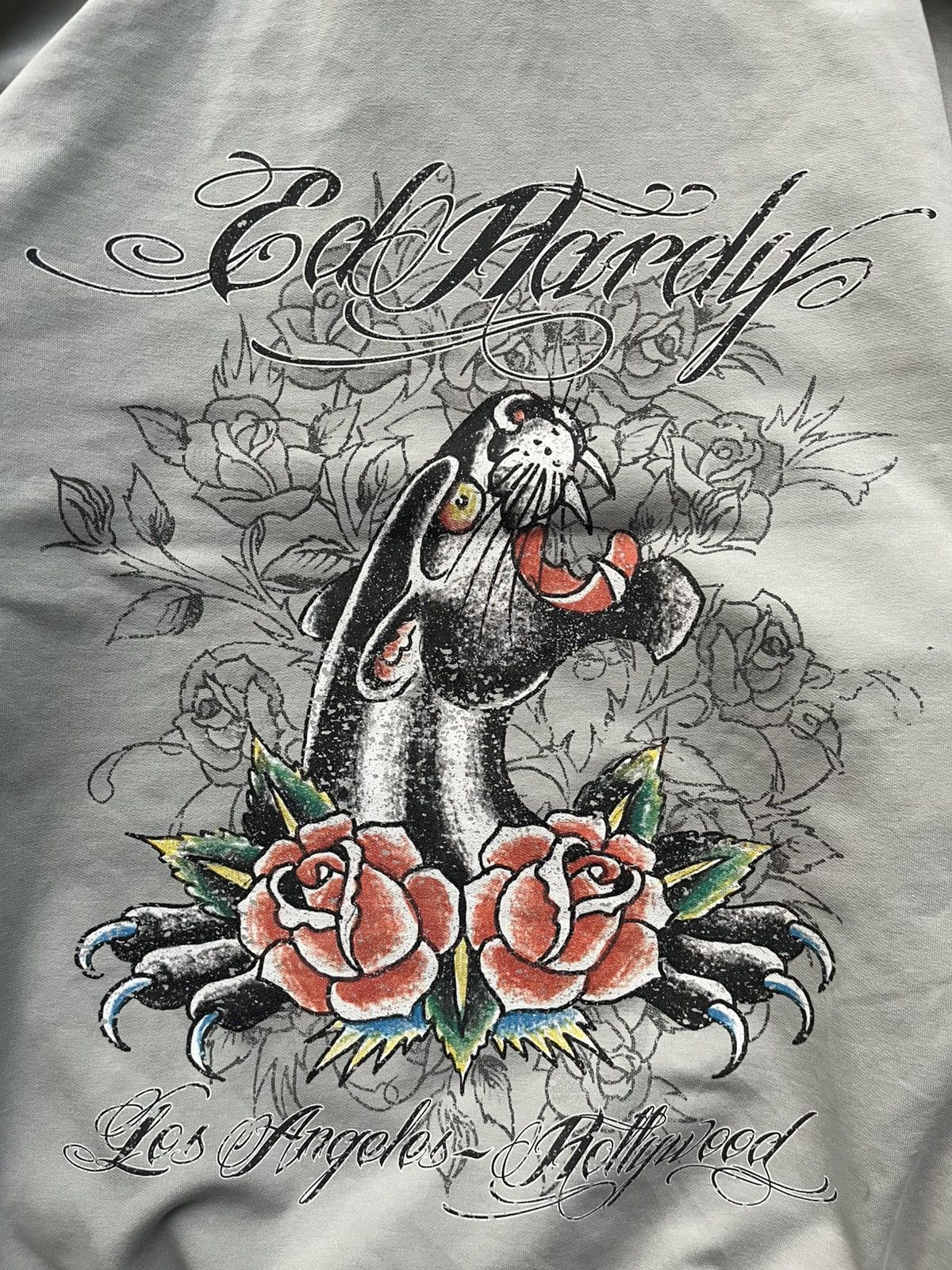 Christian Audigier × Ed Hardy Ed hardy hoodie print y2k boxy cropped streetwear Size US S / EU 44-46 / 1 - 4 Thumbnail