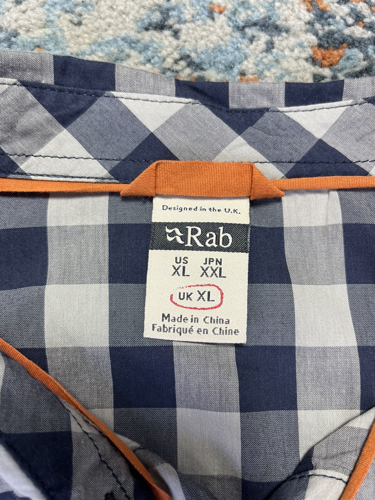 Rab × Vintage Vintage y2k Rab checked plaid thin summer shirt Size US XL / EU 56 / 4 - 10 Thumbnail