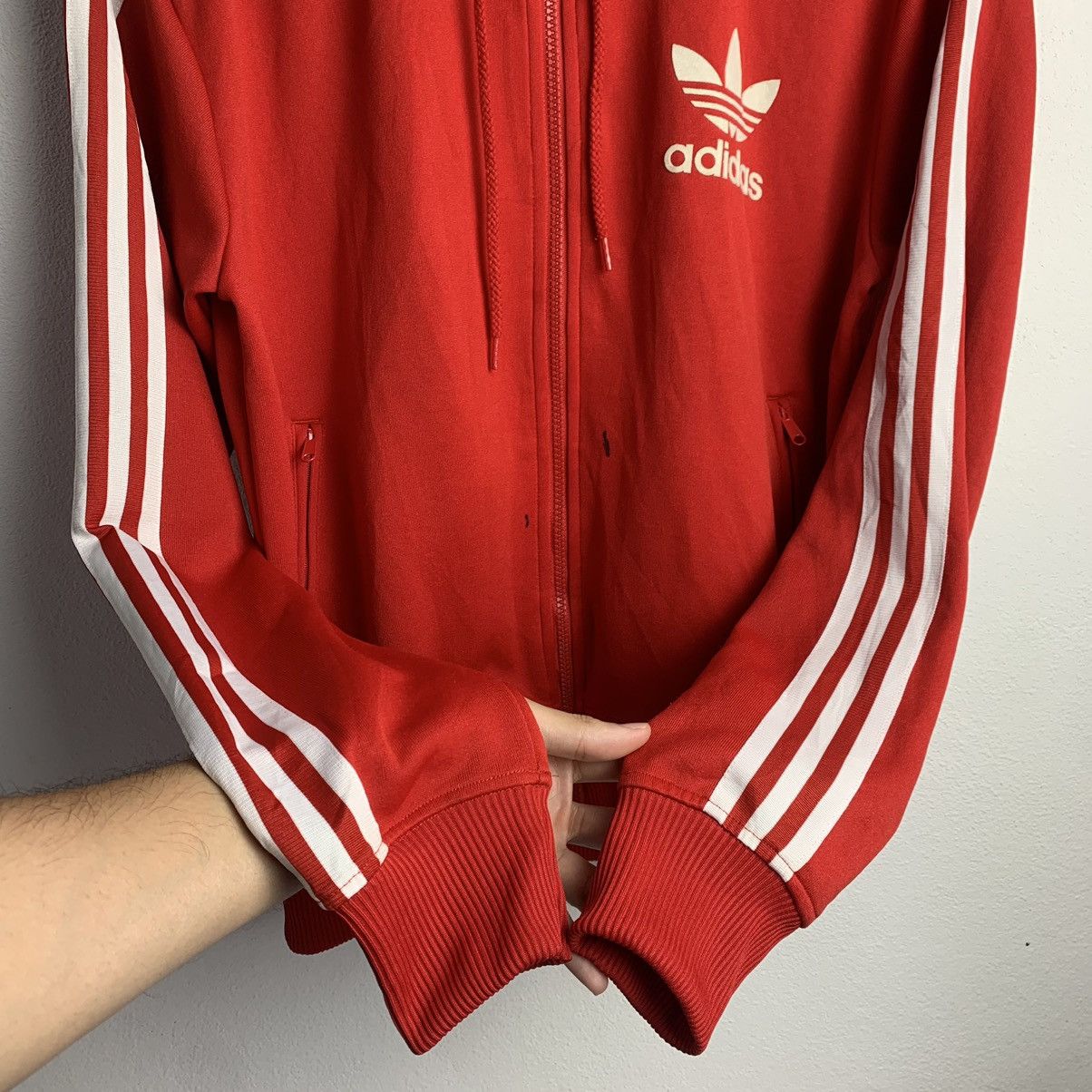 Adidas LAST DROP ‼️ Vintage Adidas Zip up Hoodie Trefoil Size US S / EU 44-46 / 1 - 11 Thumbnail
