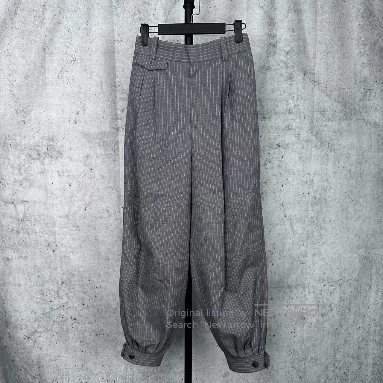 Loewe Loewe Women's Large Logo Oversized High Waist Harem Pants. Size 35" - 2 Thumbnail