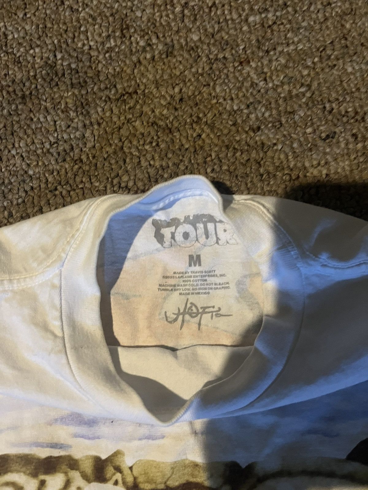 Travis Scott travis scott concert tee Size US M / EU 48-50 / 2 - 3 Thumbnail