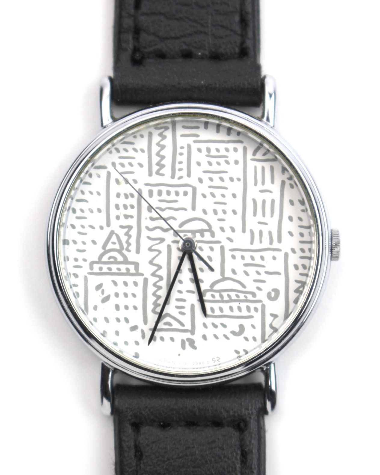 Hysteric Glamour 2000S JAPANESE MADE 60175 DOODLE CITYSCAPE DIAL QUARTZ WATCH Size ONE SIZE - 1 Thumbnail