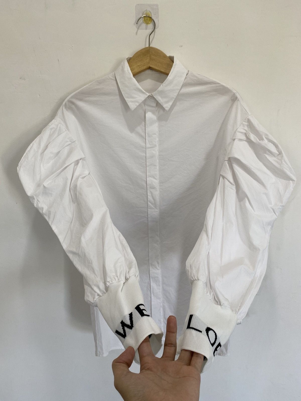 Loewe Loewe balloon white shirt goya 4 Size S / US 4 / IT 40 - 2 Thumbnail
