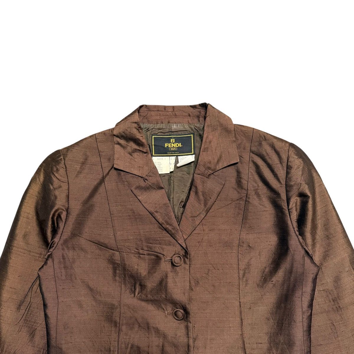 Fendi Vintage Fendi Crop Jacket Size S / US 4 / IT 40 - 3 Thumbnail