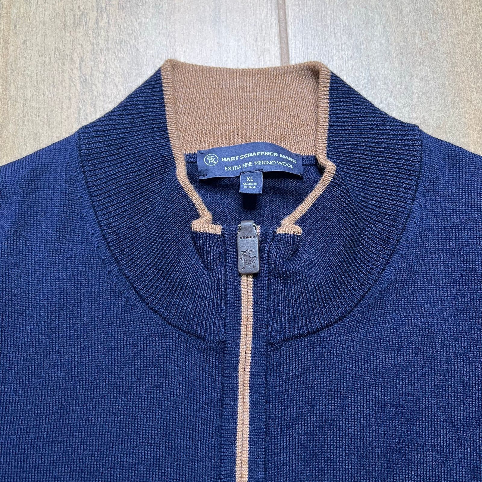 Hart Schaffner Marx Hart Schaffner Marx Extra Fine Merino Wool Sweater Mens XL Size US XL / EU 56 / 4 - 3 Thumbnail