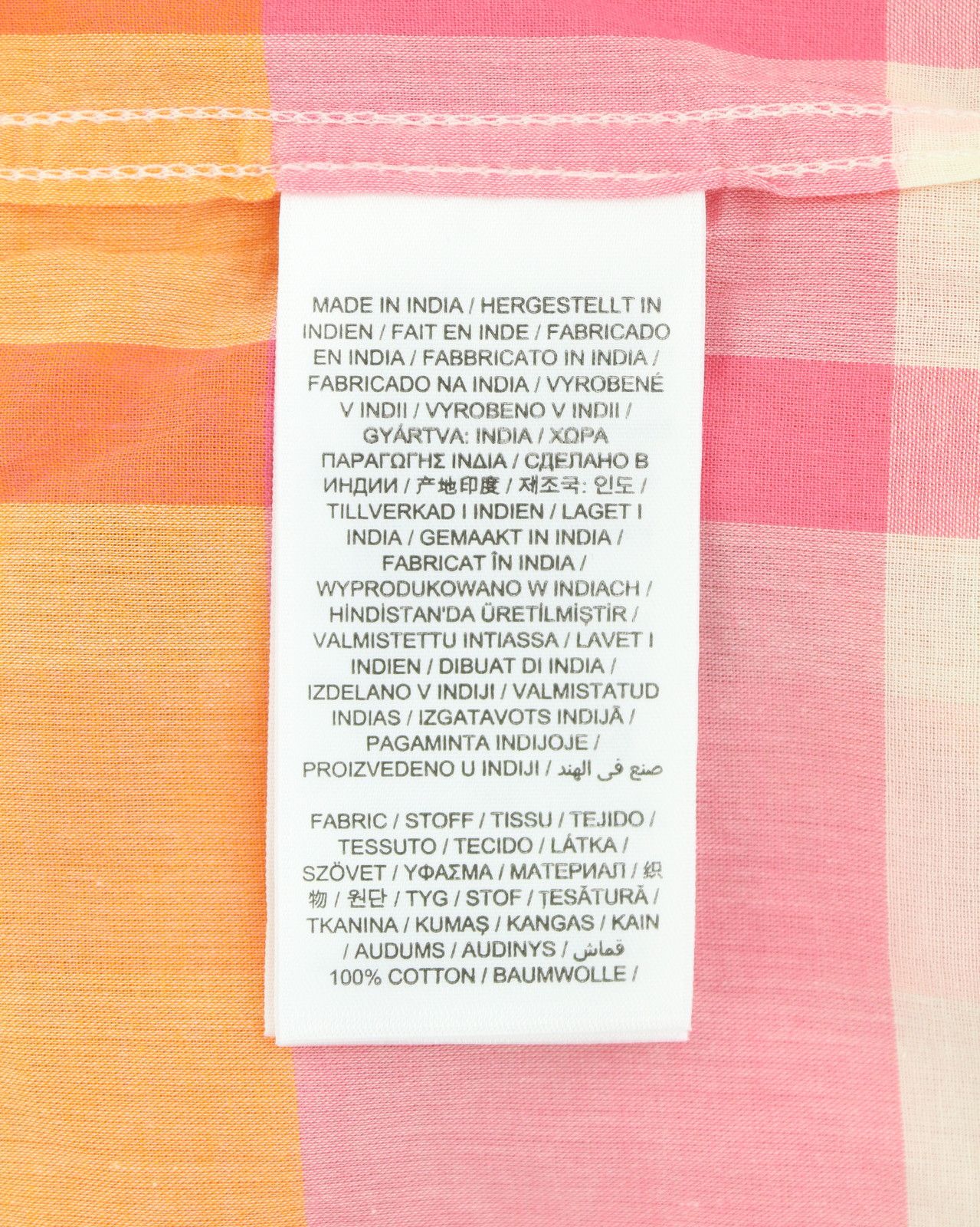 Gant REL WIDE CUFF MADRAS EU34 Preppy Pink Button-Down 87532 Size XS / US 0-2 / IT 36-38 - 8 Thumbnail