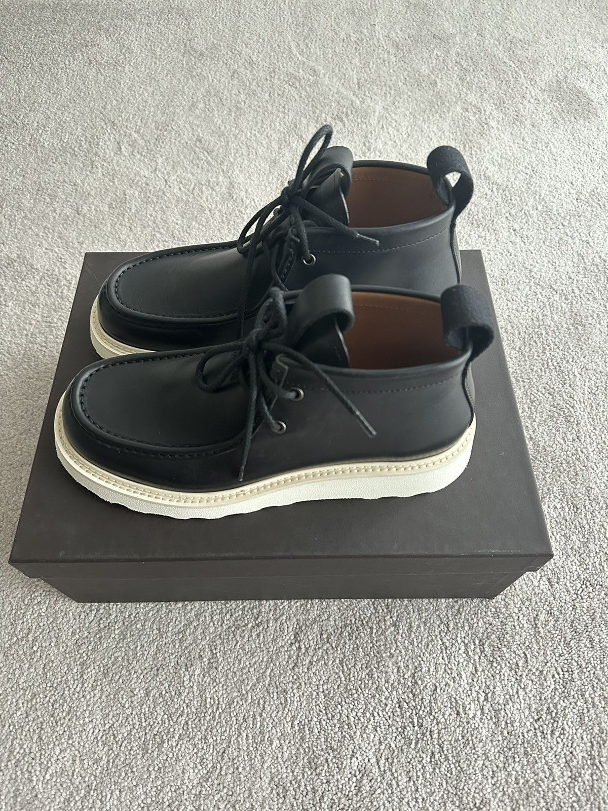 Bottega Veneta Bottega Veneta Lace Up Desert Ankle Boots Size US 8 / EU 41 - 3 Thumbnail