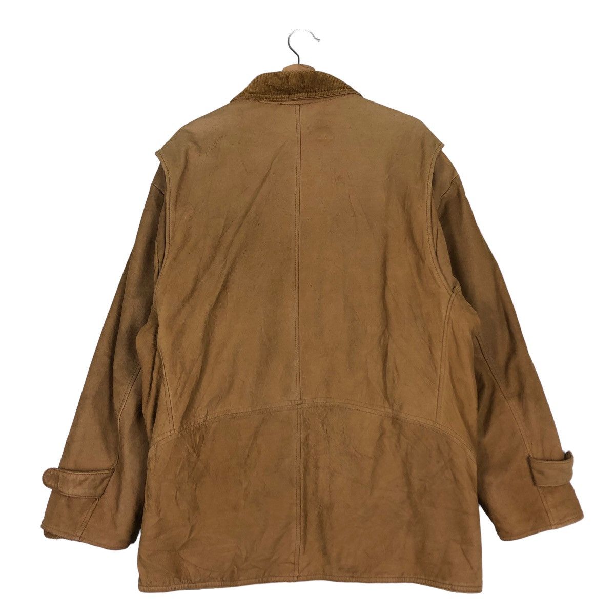 Japanese Brand 🔥Vintage Genuine Leather Jacket Mitsumine Issey Miyake Size US M / EU 48-50 / 2 - 8 Thumbnail