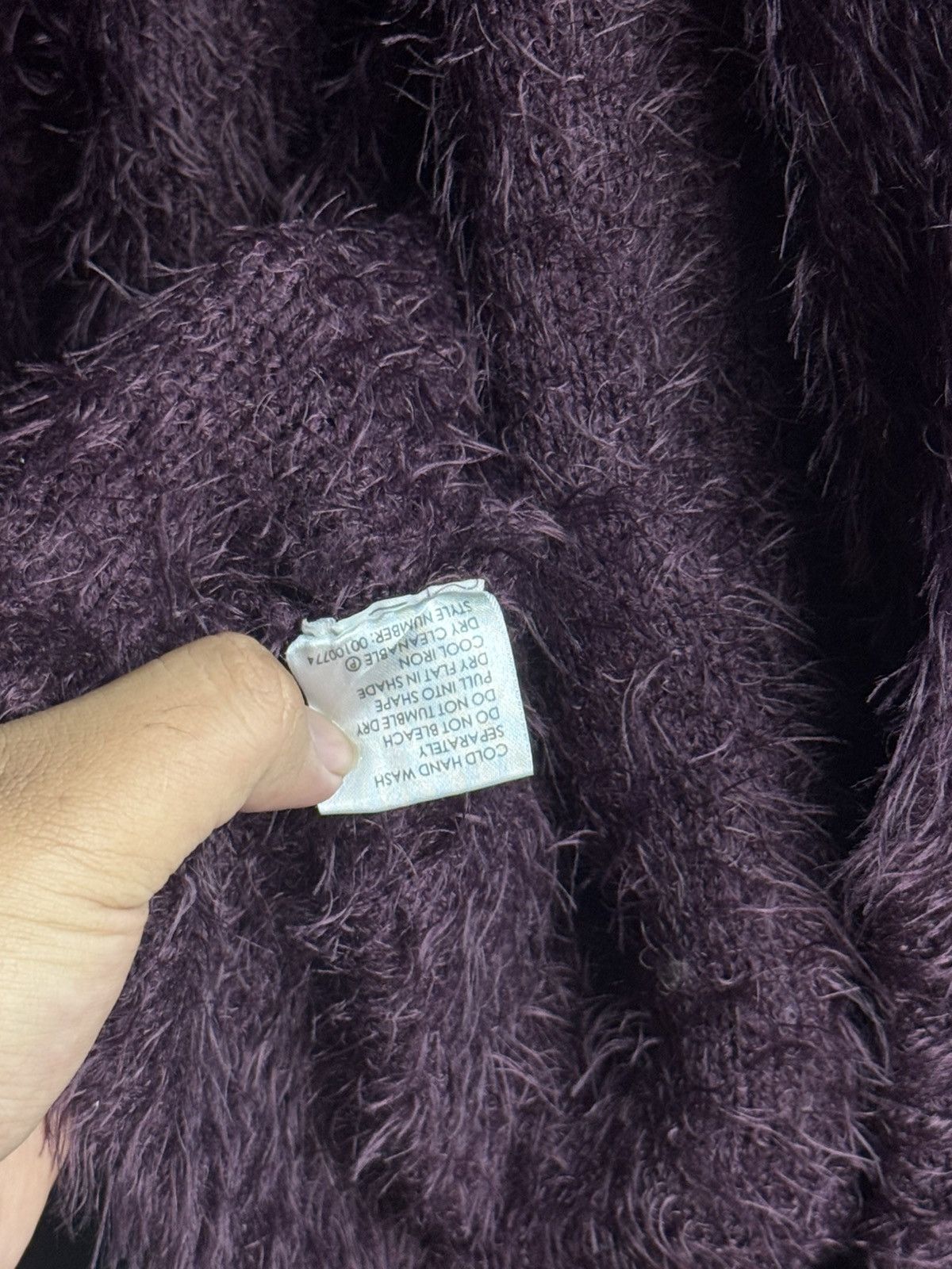 Beauty Beast × Hysteric Glamour × Japanese Brand Fuzzy Mohair Cardigan Knit Katies Kurt Styled Size US L / EU 52-54 / 3 - 7 Thumbnail