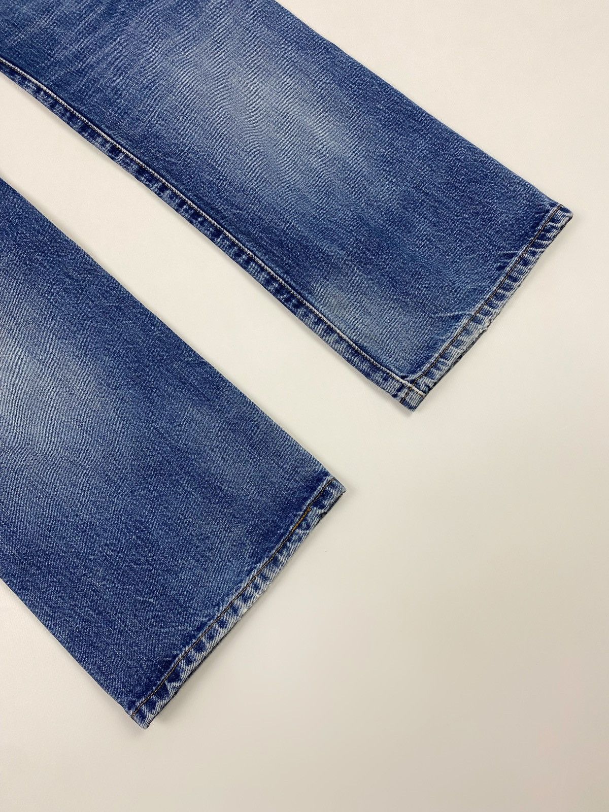 Levi's Y2K Distressed Levi’s 501 Washed Denim Pants 31X34 Size US 31 - 12 Thumbnail