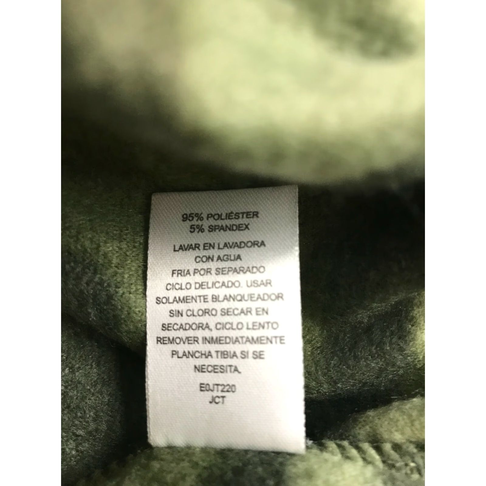 Vintage Derek Heart Sweatshirt Women's Size M Green Camo Fleece Cowl Neck Drawstring Pullover Shirt Mens? Size M / US 6-8 / IT 42-44 - 7 Thumbnail