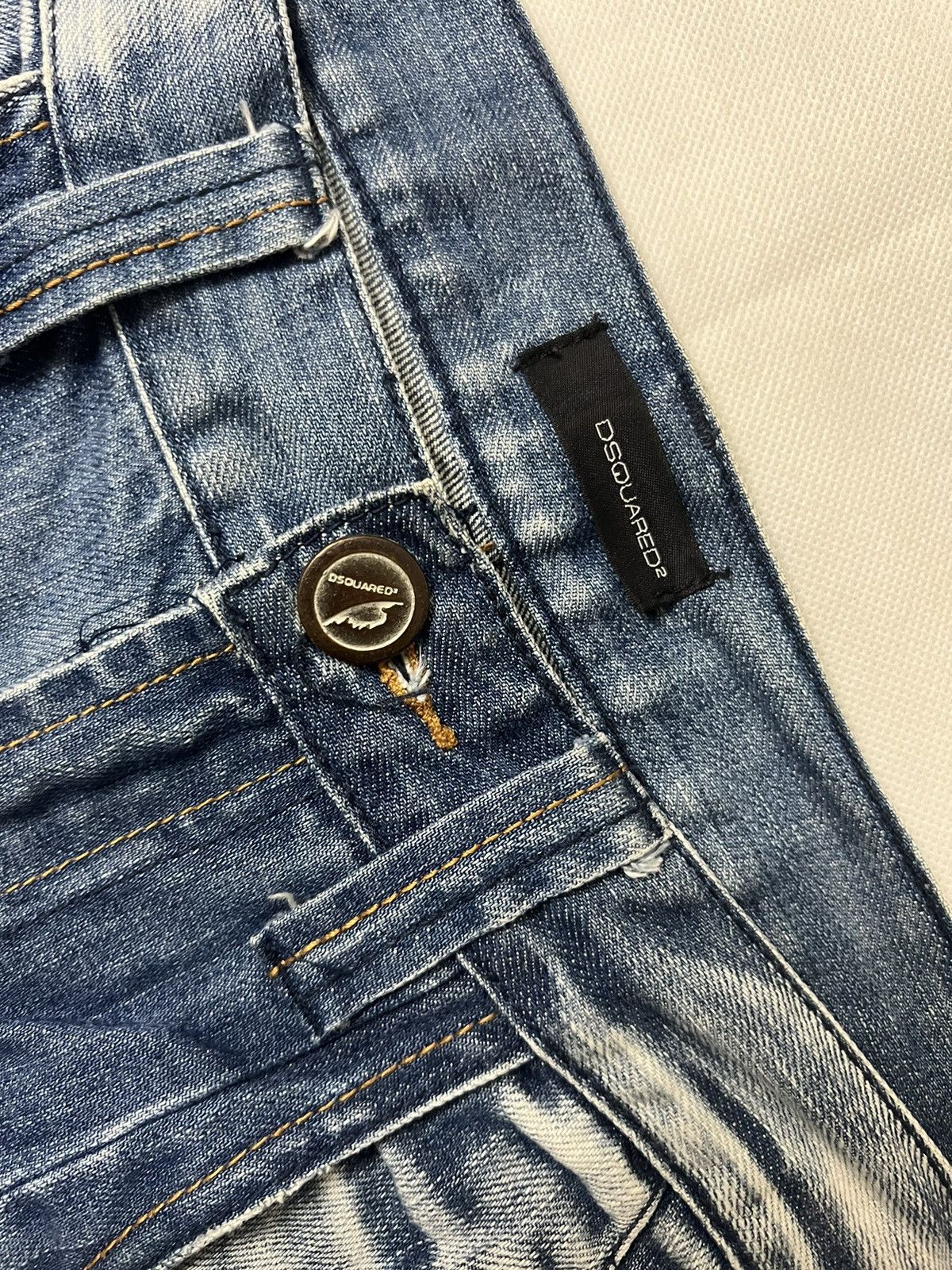 Dsquared2 Dsquared2 Vintage Denim Jeans Size US 35 - 3 Thumbnail